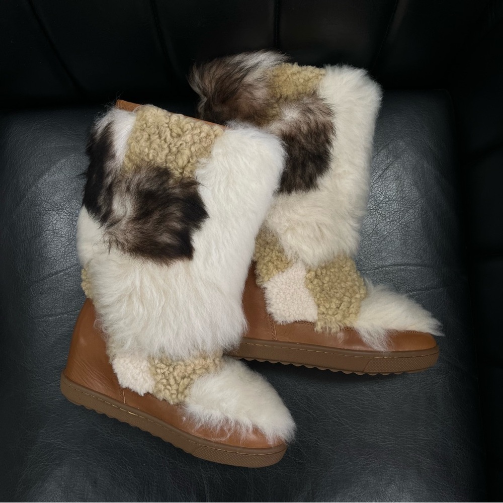 COACH Shearling boots